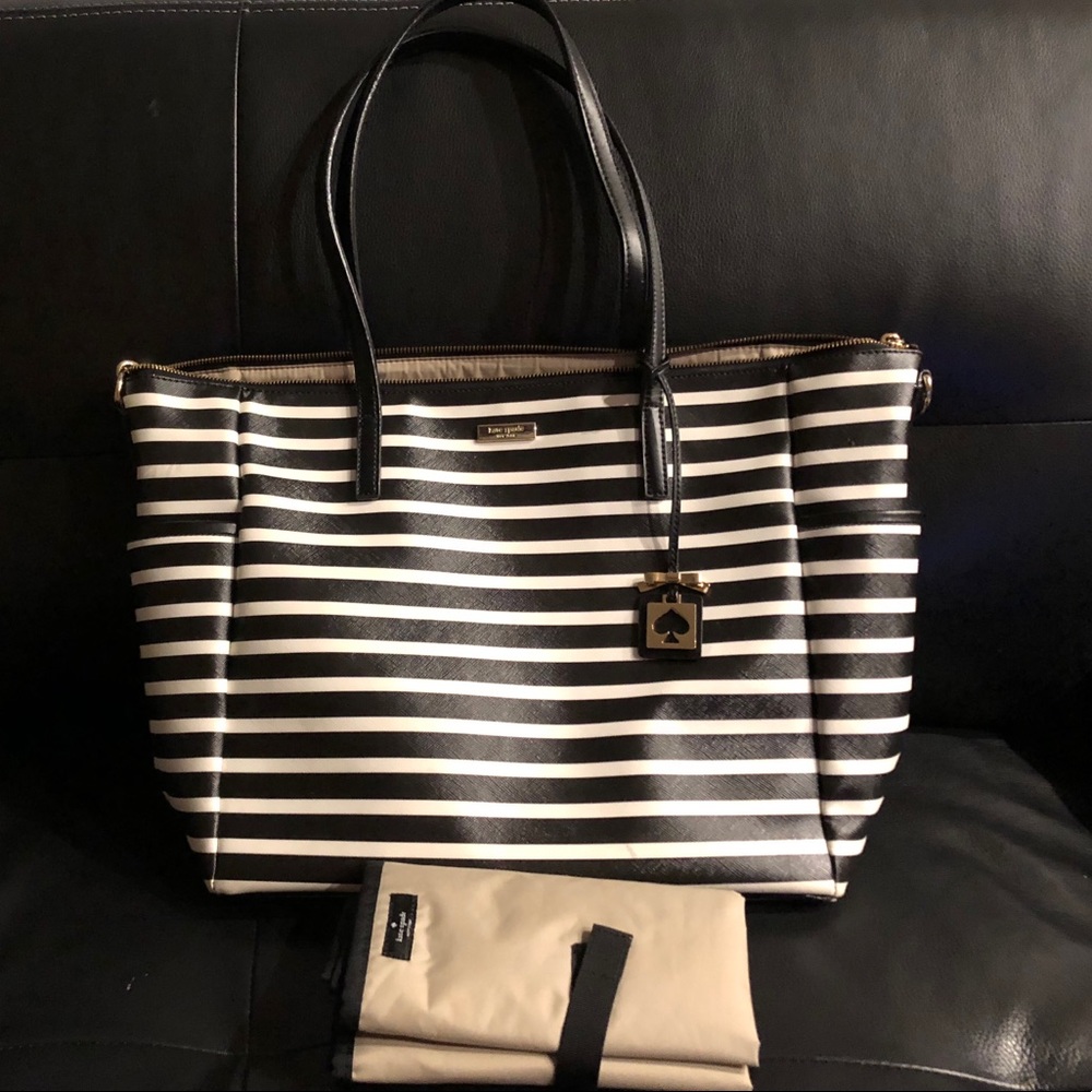 Kate Spade Diaper Bag & changing pad